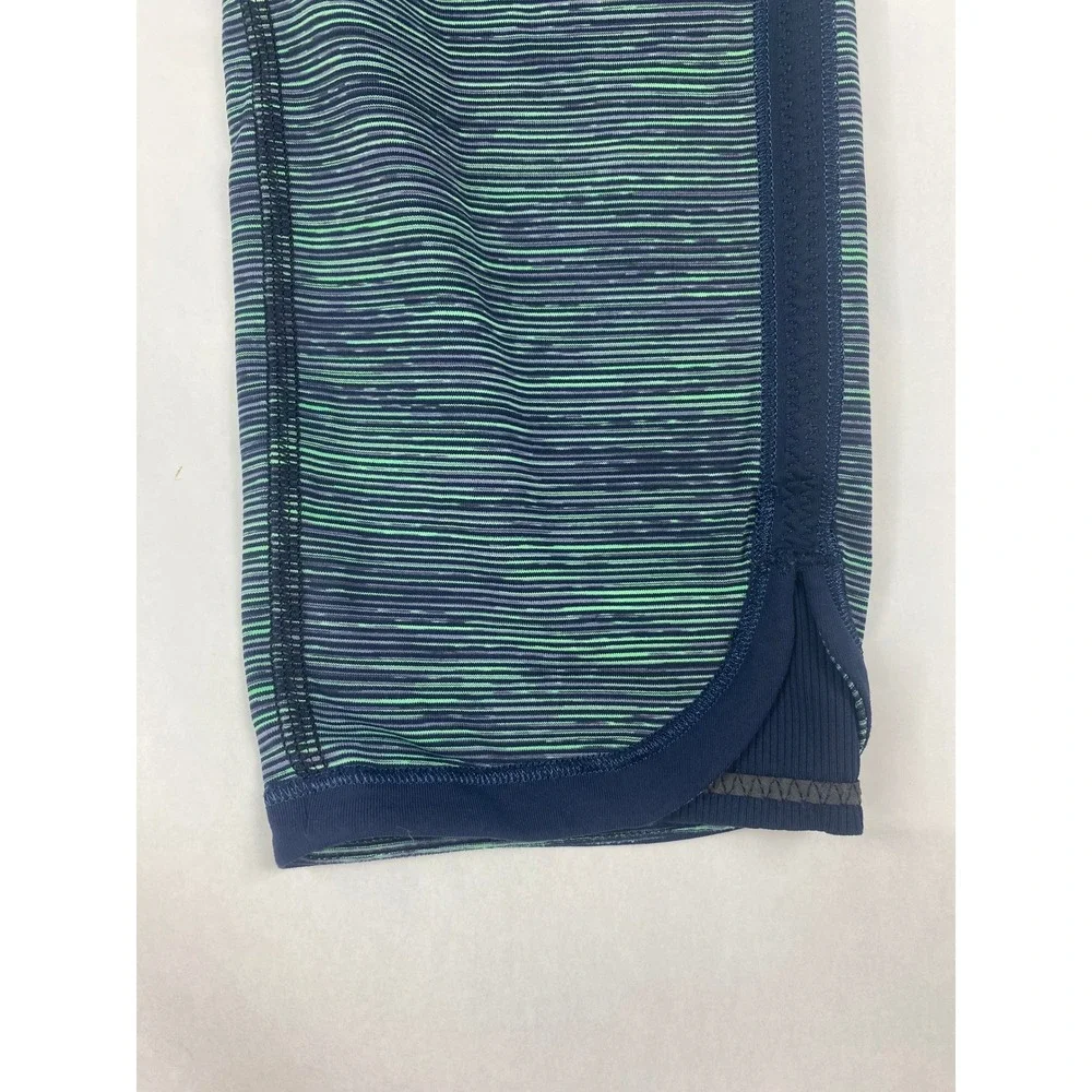 Lululemon Leggings Women's Size 8* Can't Stop Crop Blue Green